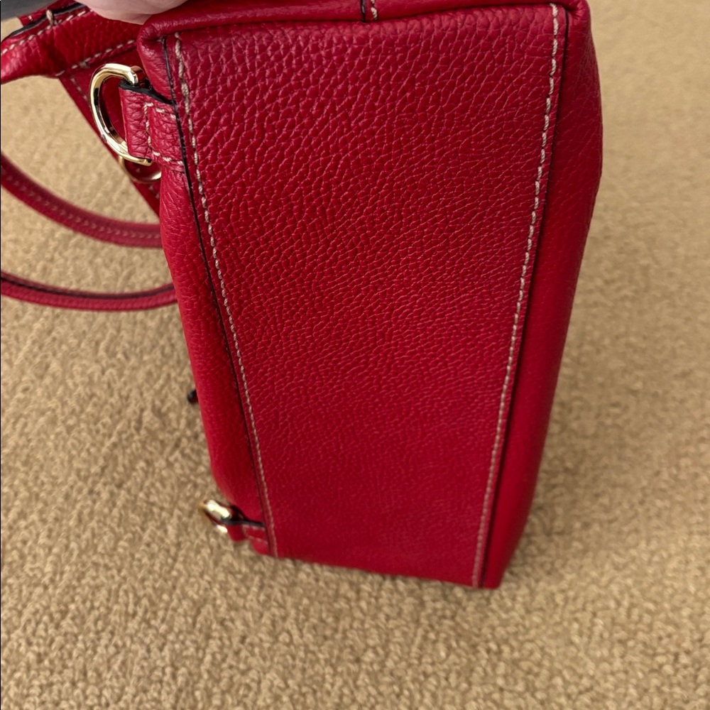 Kate Spade Red Leather Tote Bag and Backpack - Picture 11 of 12